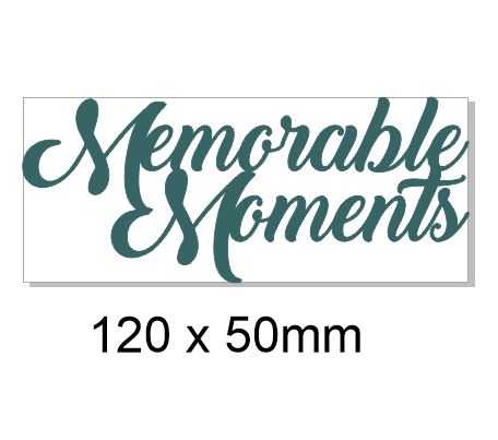 Memorable moments 110 x 50.Pack of 5